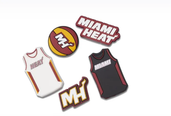 10011799 Nba Miami Heat 5Pk Jibbitz