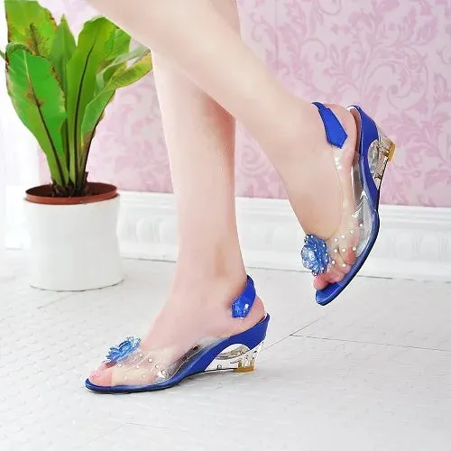 2017 Limited Tenis Feminino Fashion Color Size 34-43 Factory Price Stylish High Quality Wedge Heel Sandals Casual Shoes 602