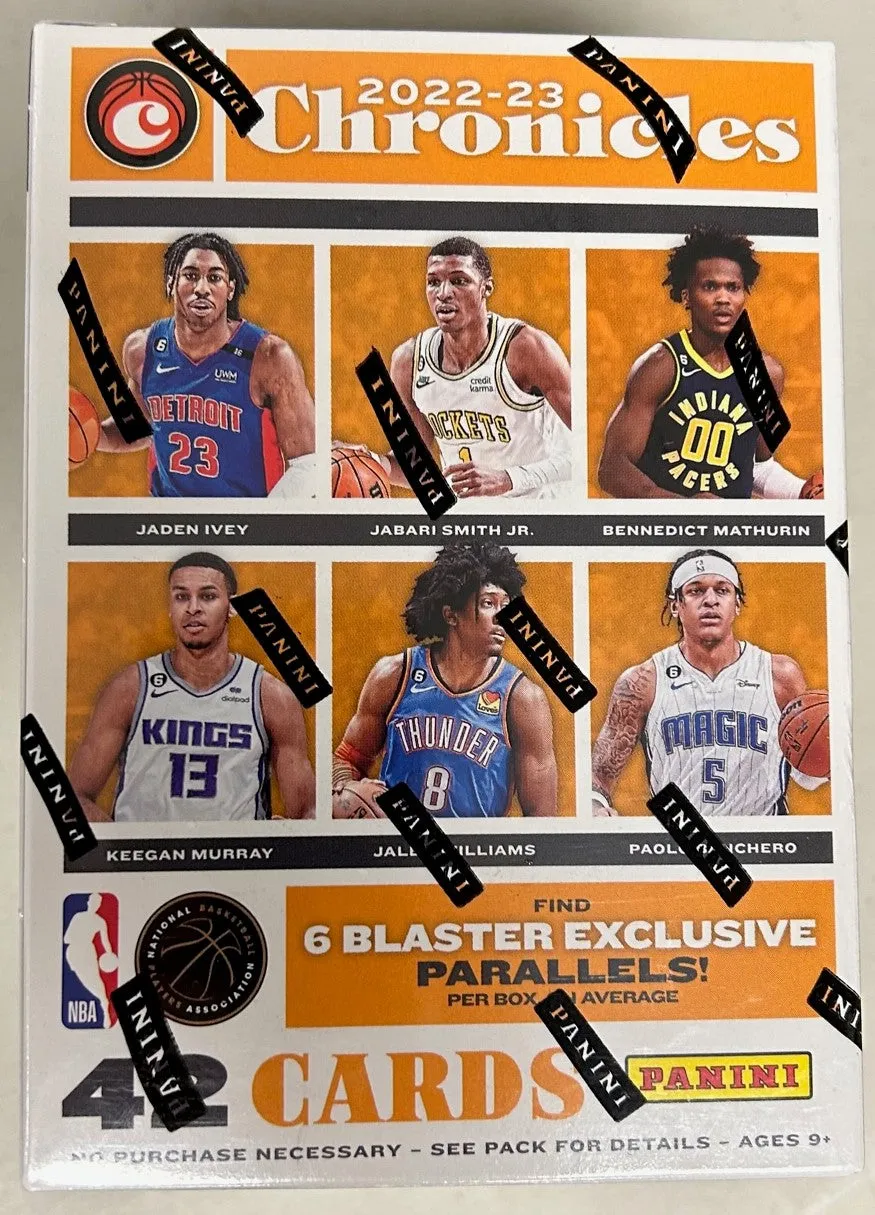 2022/23 Panini Chronicles Basketball Blaster Box