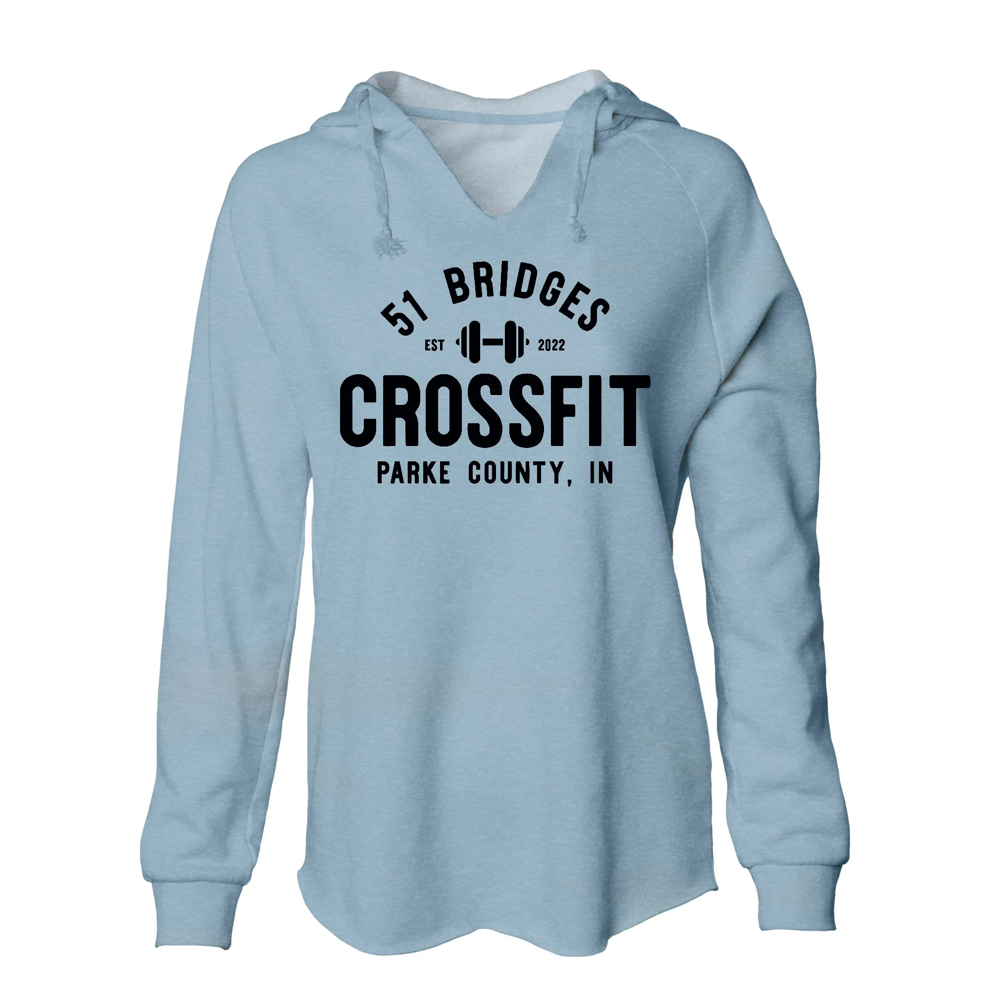 51 Bridges CrossFit Stacked Womens - Hoodie