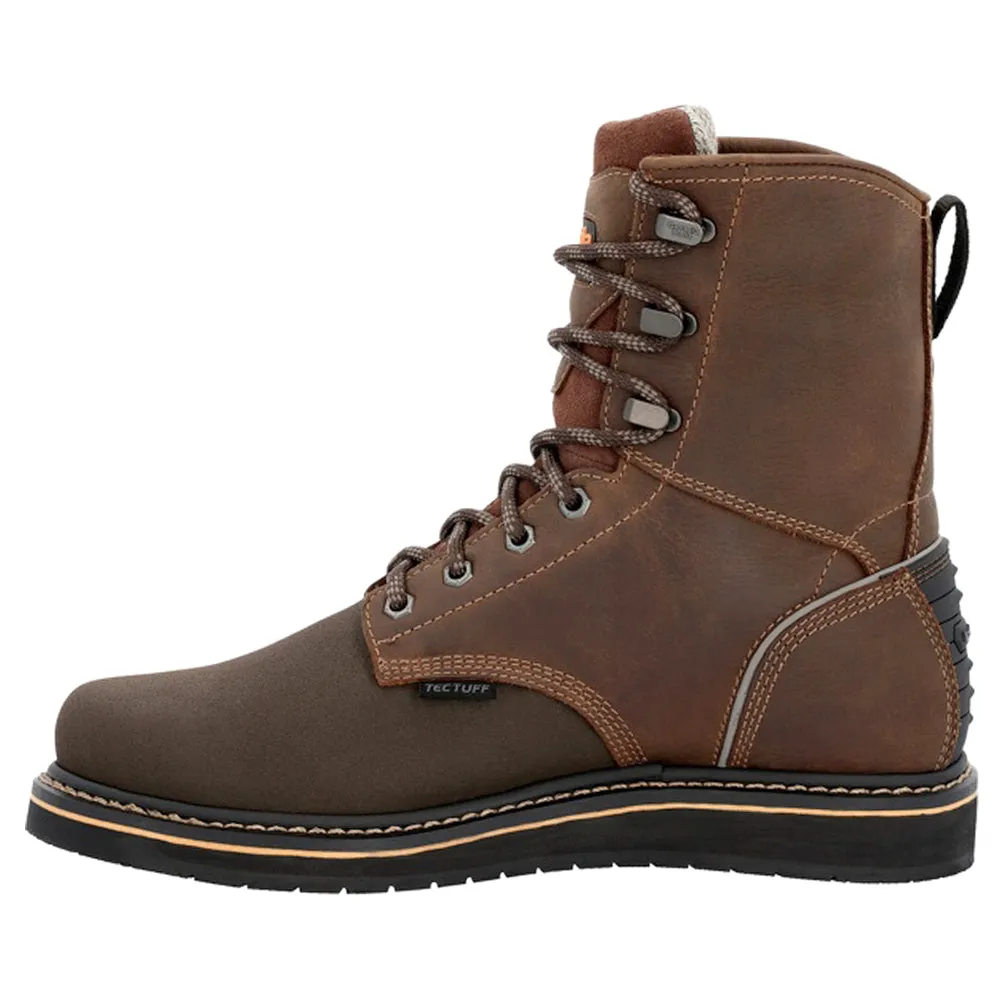 8 inch AMP LT Lace Up Work Boots