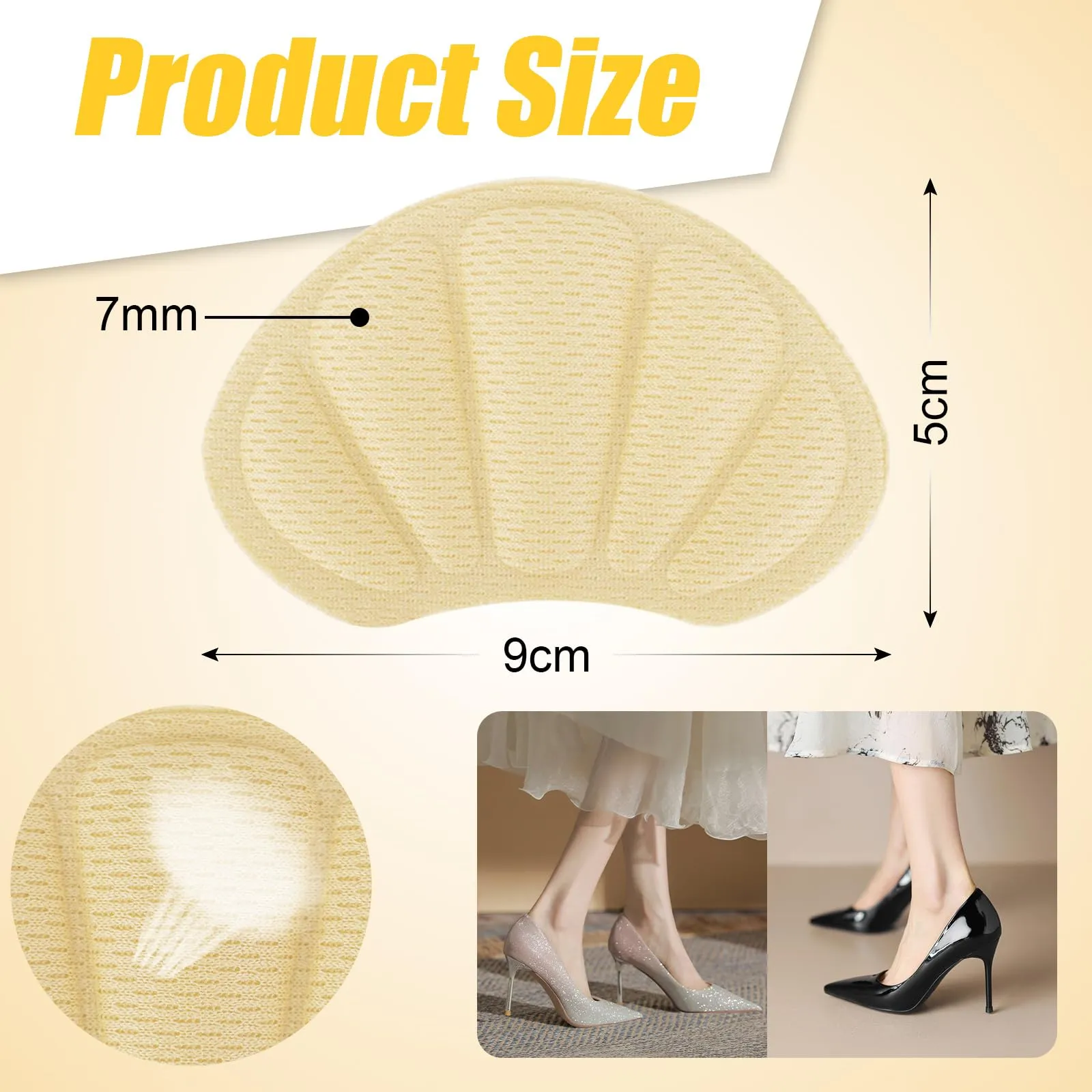 8 pairs of heel pads, heel pads shoes, heel pads shoes, heel protection for shoes, heel protection, heel pads for shoes that are too large, heel pads, shoe heel pads