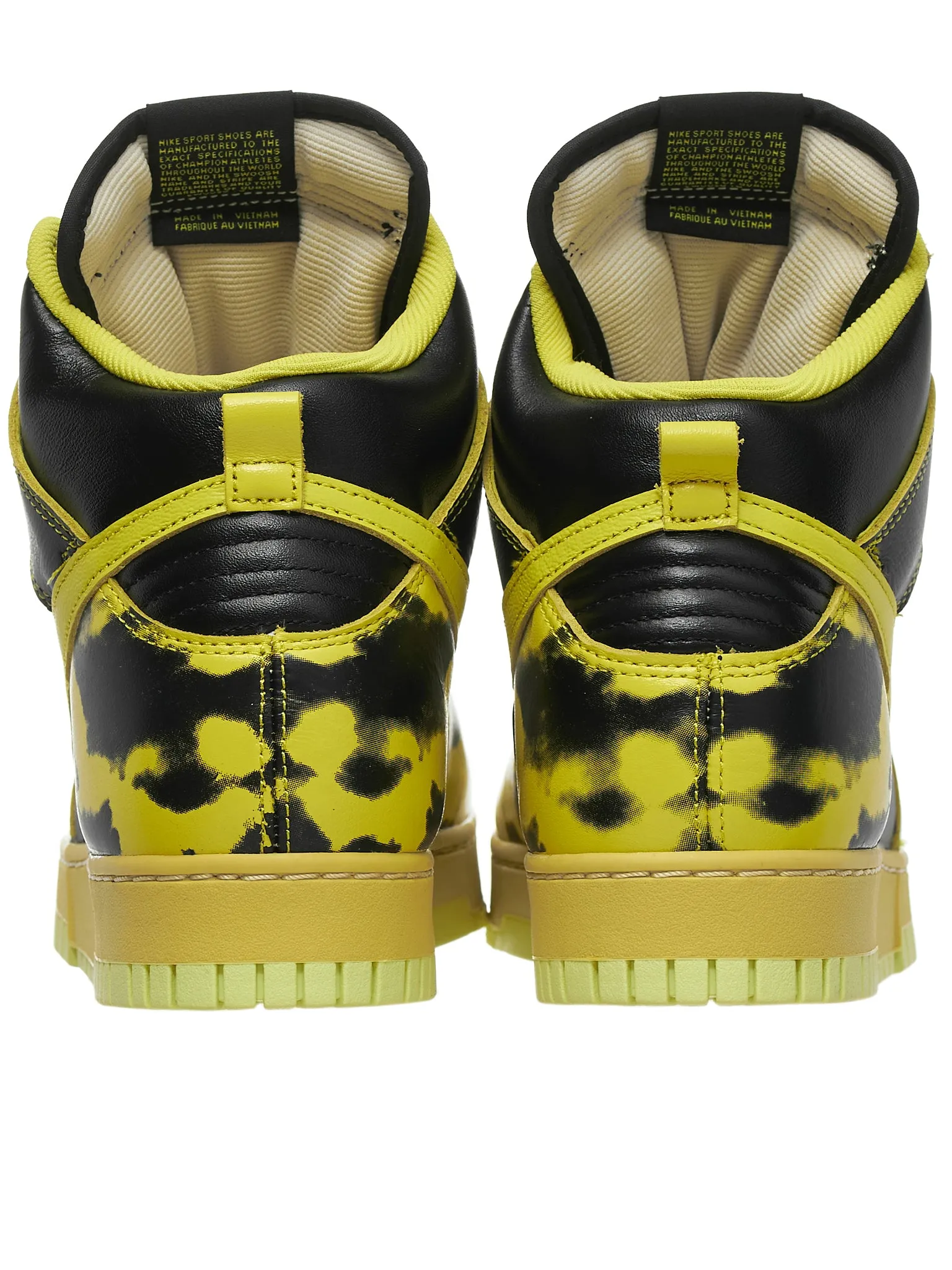 Acid Hi Dunk Sneakers (DD9404-001-BLACK-YELLOW)