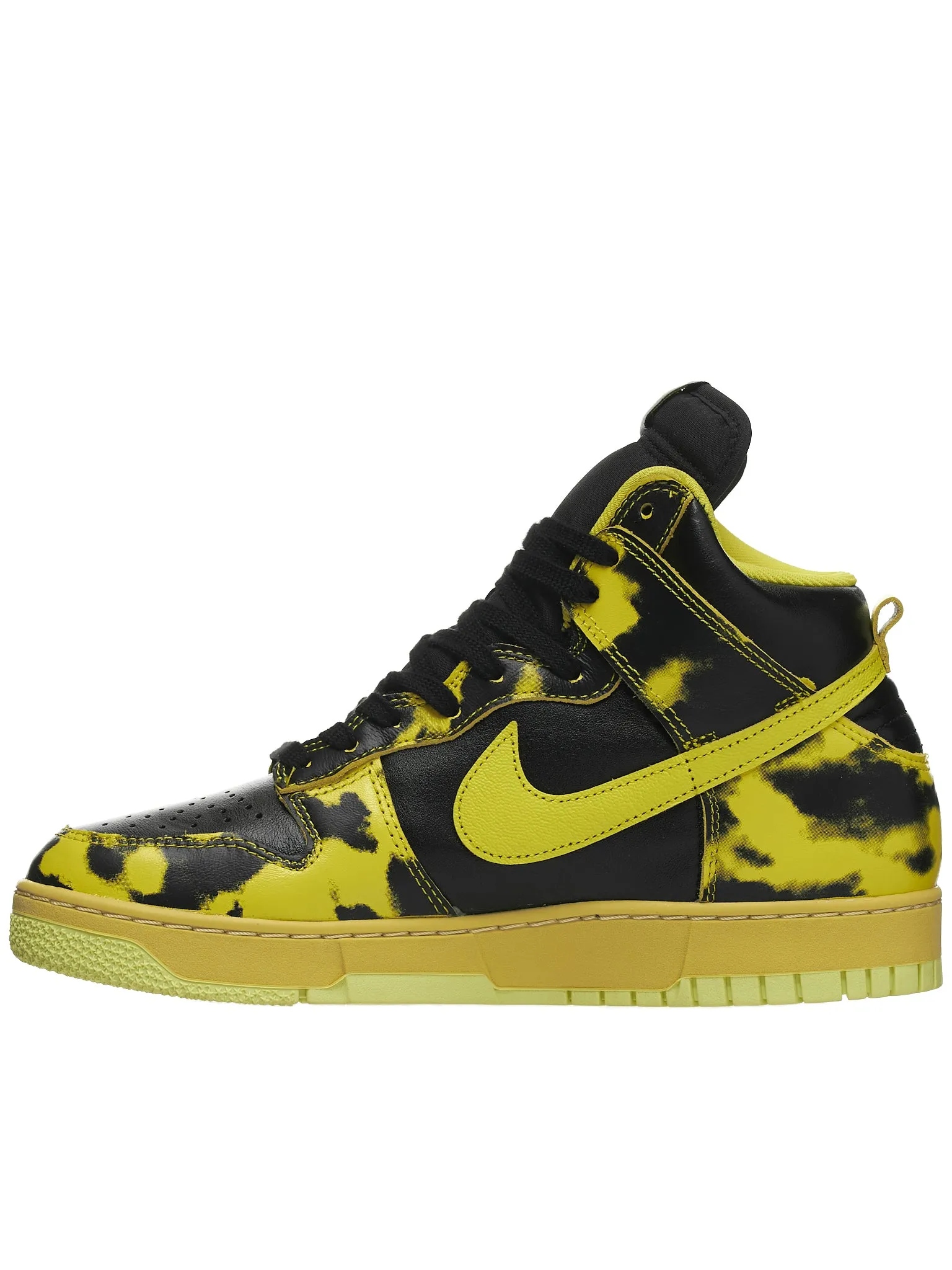 Acid Hi Dunk Sneakers (DD9404-001-BLACK-YELLOW)