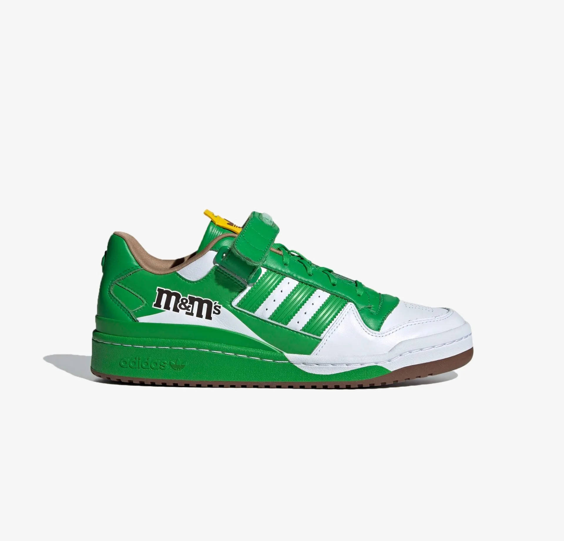 Adidas Originals | M&M'S BRAND FORUM LOW 84 { GREEN / CLOUD WHITE