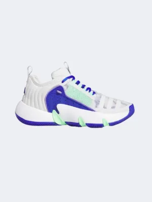 Adidas Trae Unlimited Gs Basketball Shoes White/Lucid Blue