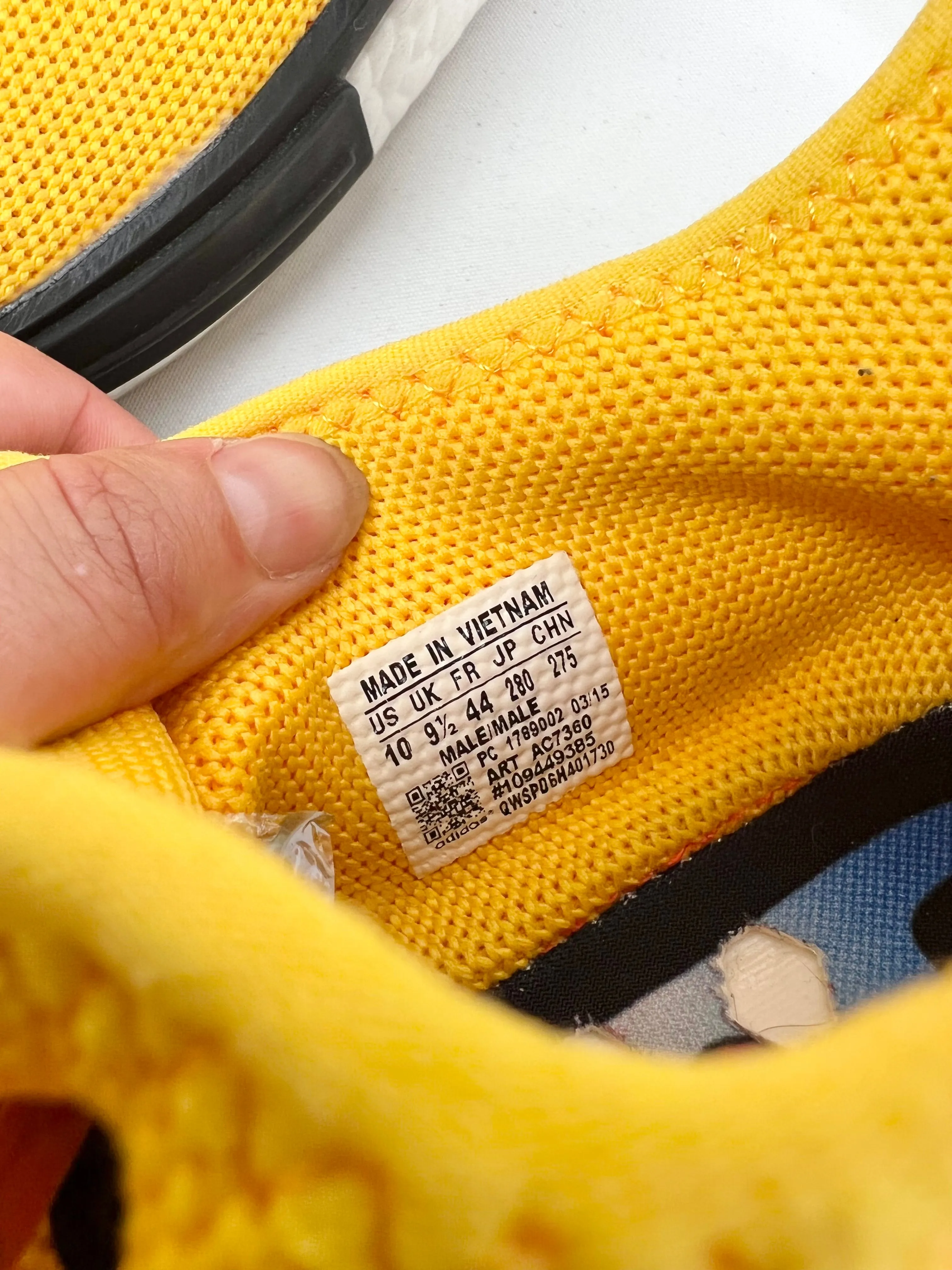 Adidas x Pharrell Williams 'Human Race' NMD Knit Sneakers - US10