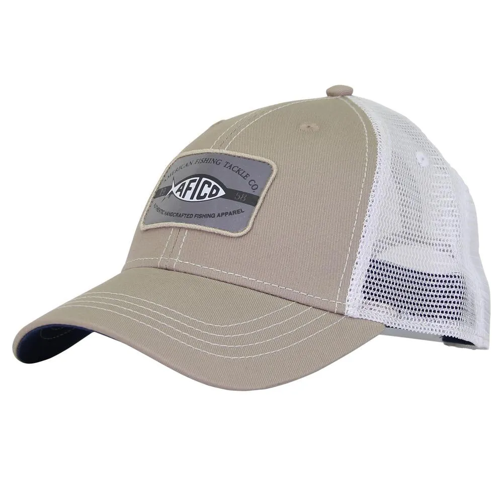 AFTCO Patch Trucker Hat/Khaki