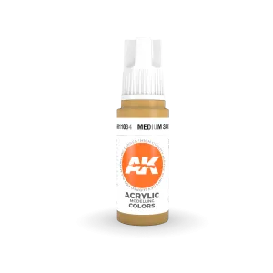 AK Interactive AK11034 3G Medium Sand Acrylic Paint 17ml