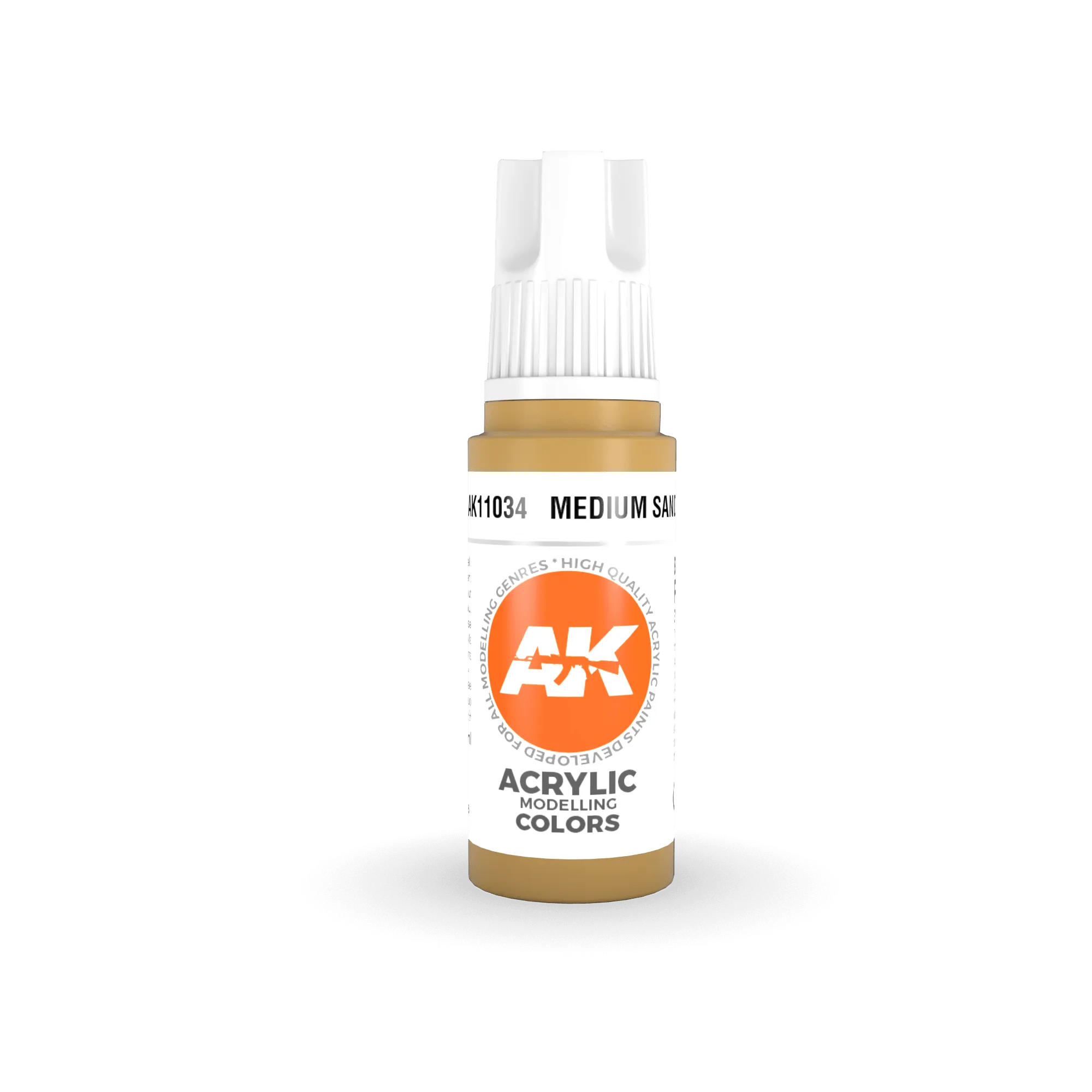 AK Interactive AK11034 3G Medium Sand Acrylic Paint 17ml