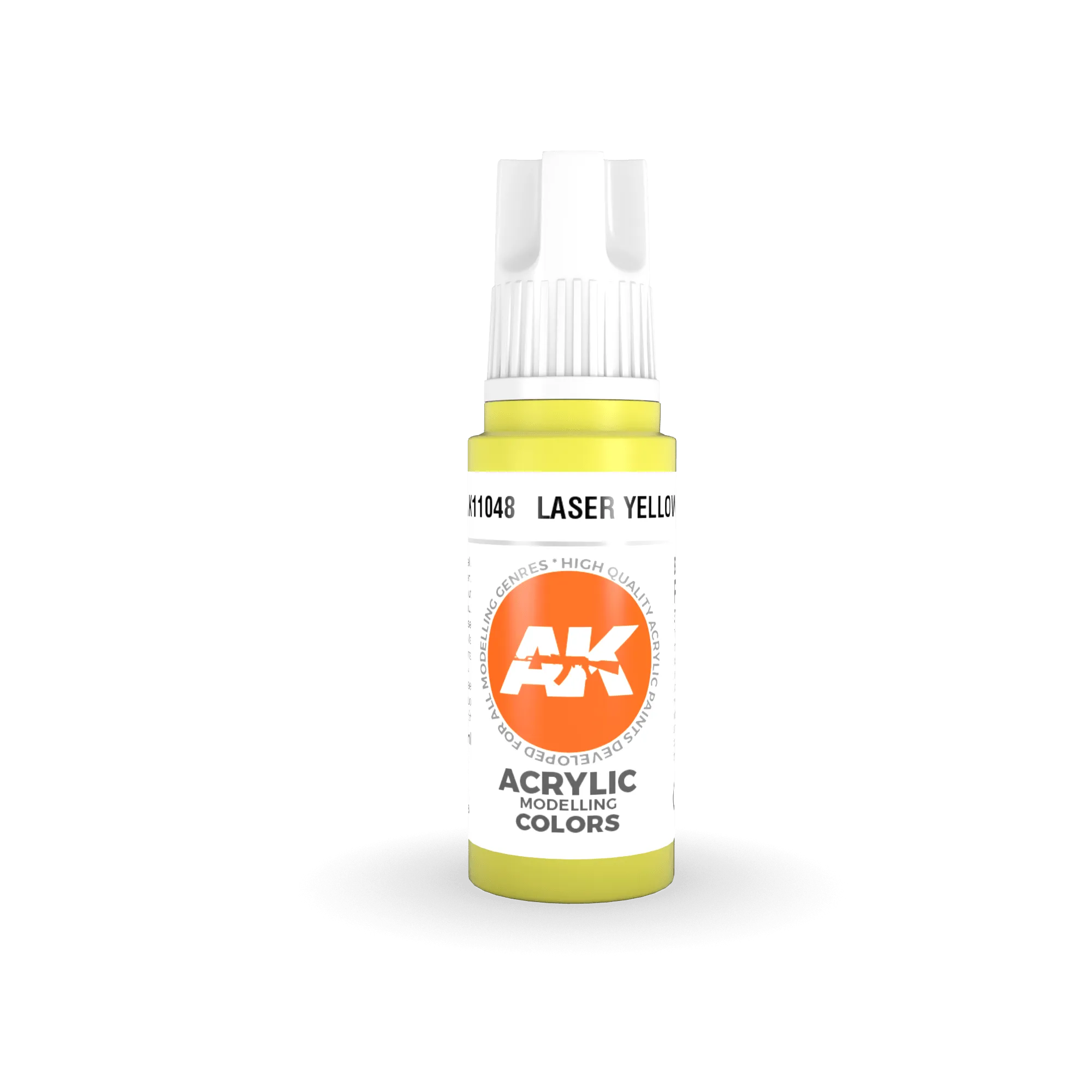 AK Interactive AK11048 3G Laser Yellow Acrylic Paint 17ml