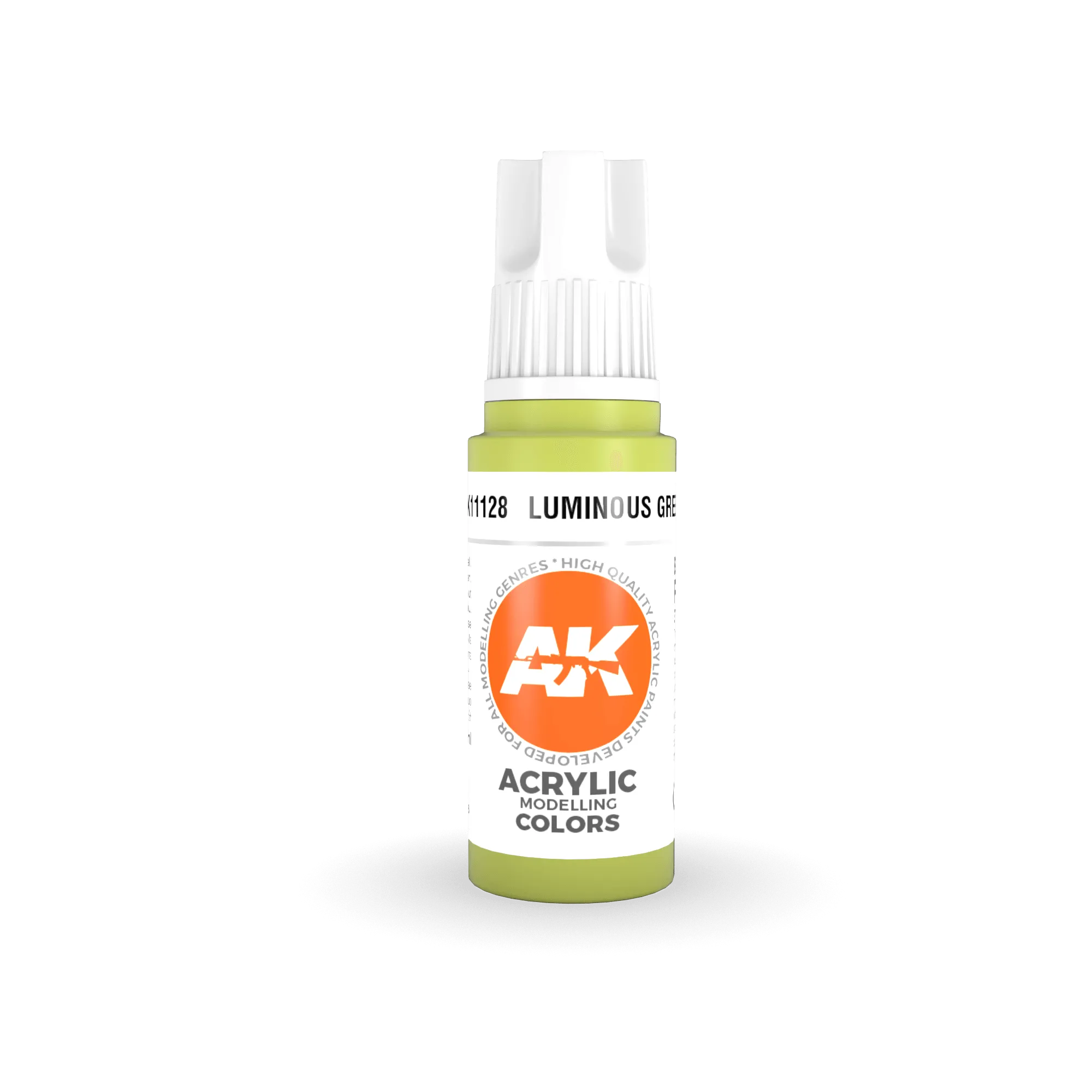 AK Interactive AK11128 3G Luminous Green Acrylic Paint 17ml