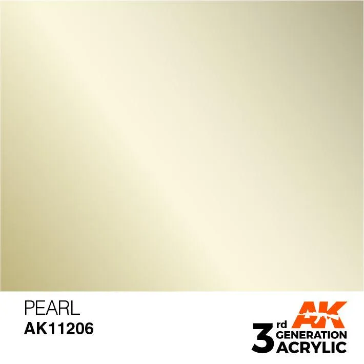 AK Interactive AK11206 3G Pearl Acrylic Paint 17ml