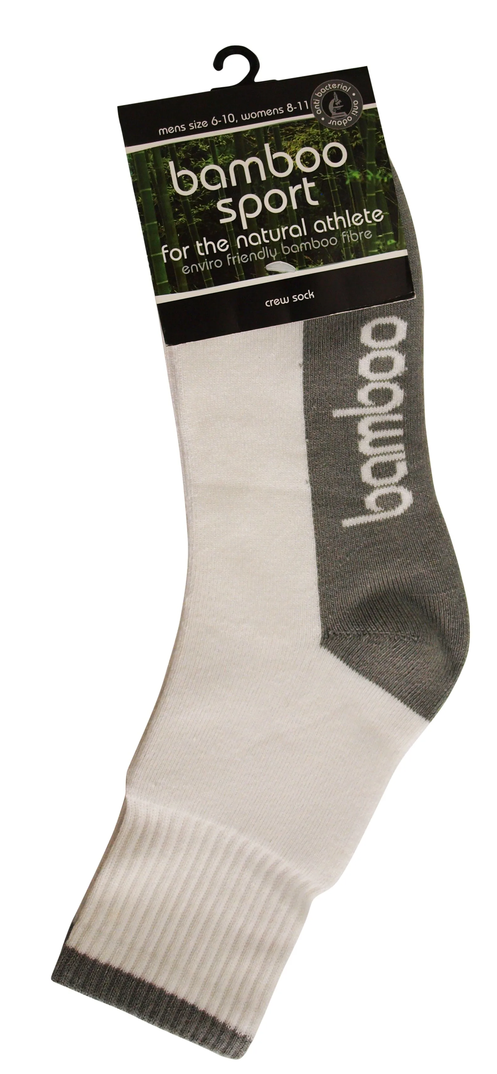 Bamboo Sports Crew Socks