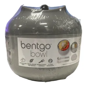 Bentgo Bowl - Insulated Leak-Resistant Bowl with Snack Compartment, Collapsible