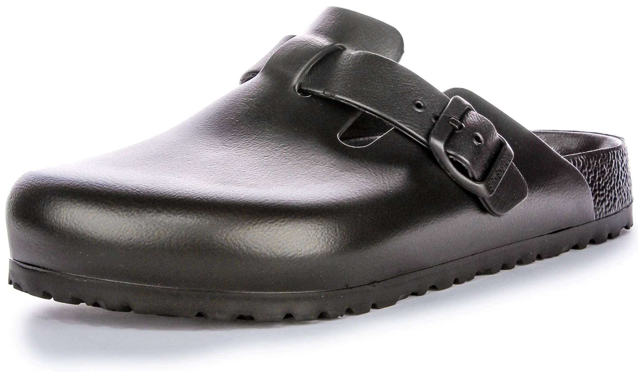 Birkenstock Boston Eva In Grey For Unisex