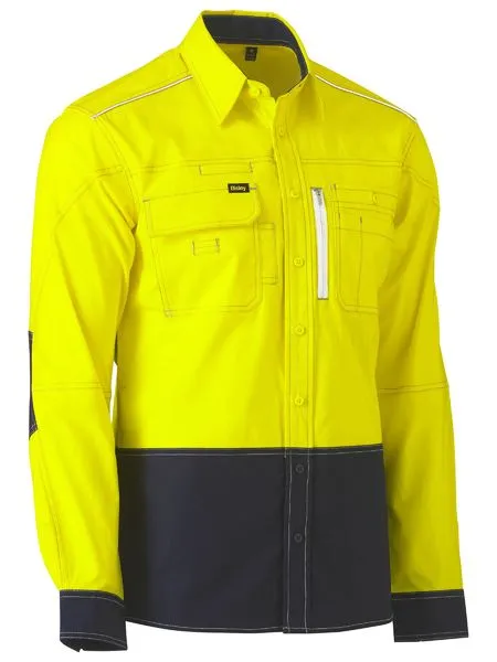 Bisley Flex & Move Hi Vis Utility Shirt (BS6177)