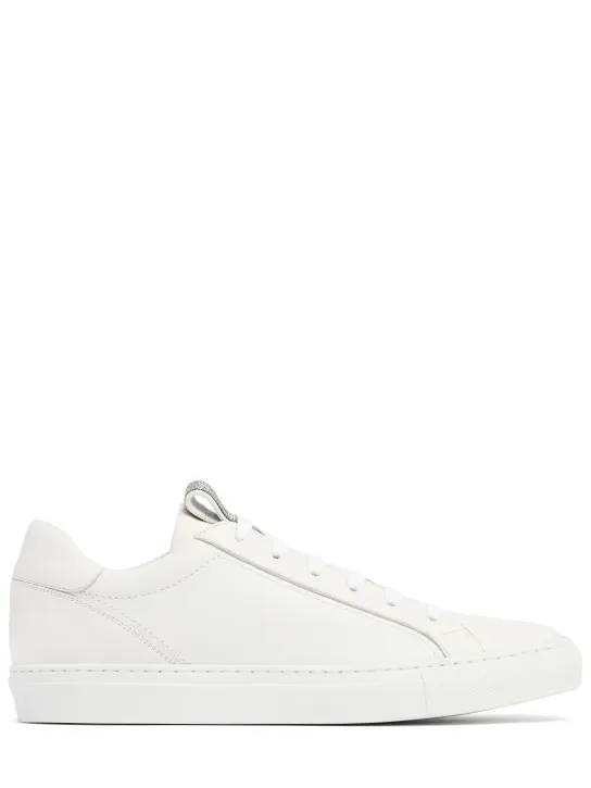 Brunello Cucinelli   20mm Leather low top sneakers 