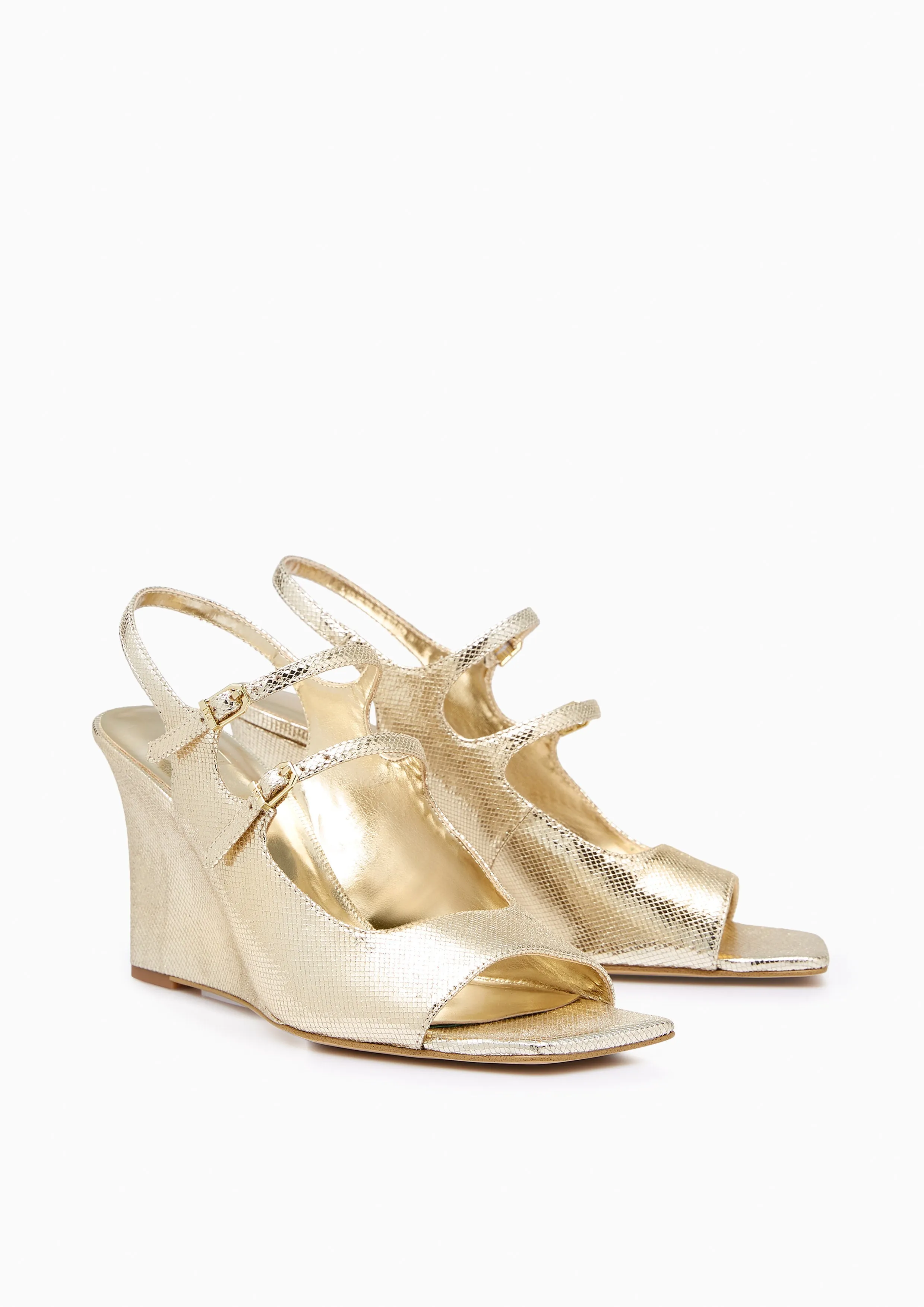 Caesi Wedges - Gold