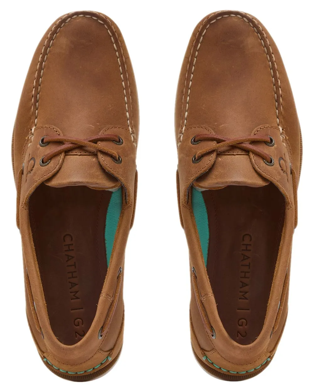 Chatham Womens Deck II G2 Premium Leather Boat Shoes