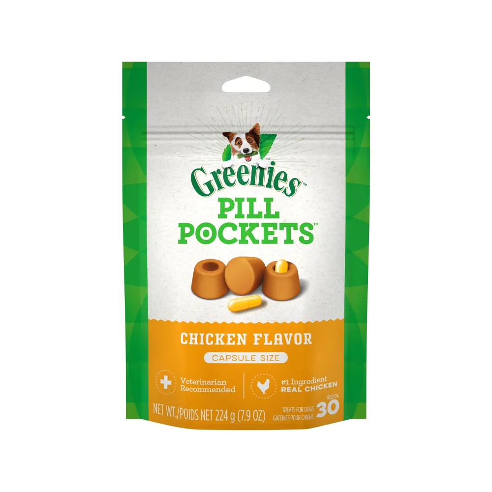 Chicken Pill Pocket Dog Treats (Capsules)