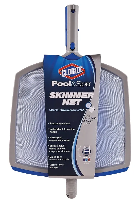 Clorox POOL & Spa 99213CLX Skimmer with Telepole :EA: QUANTITY: 4