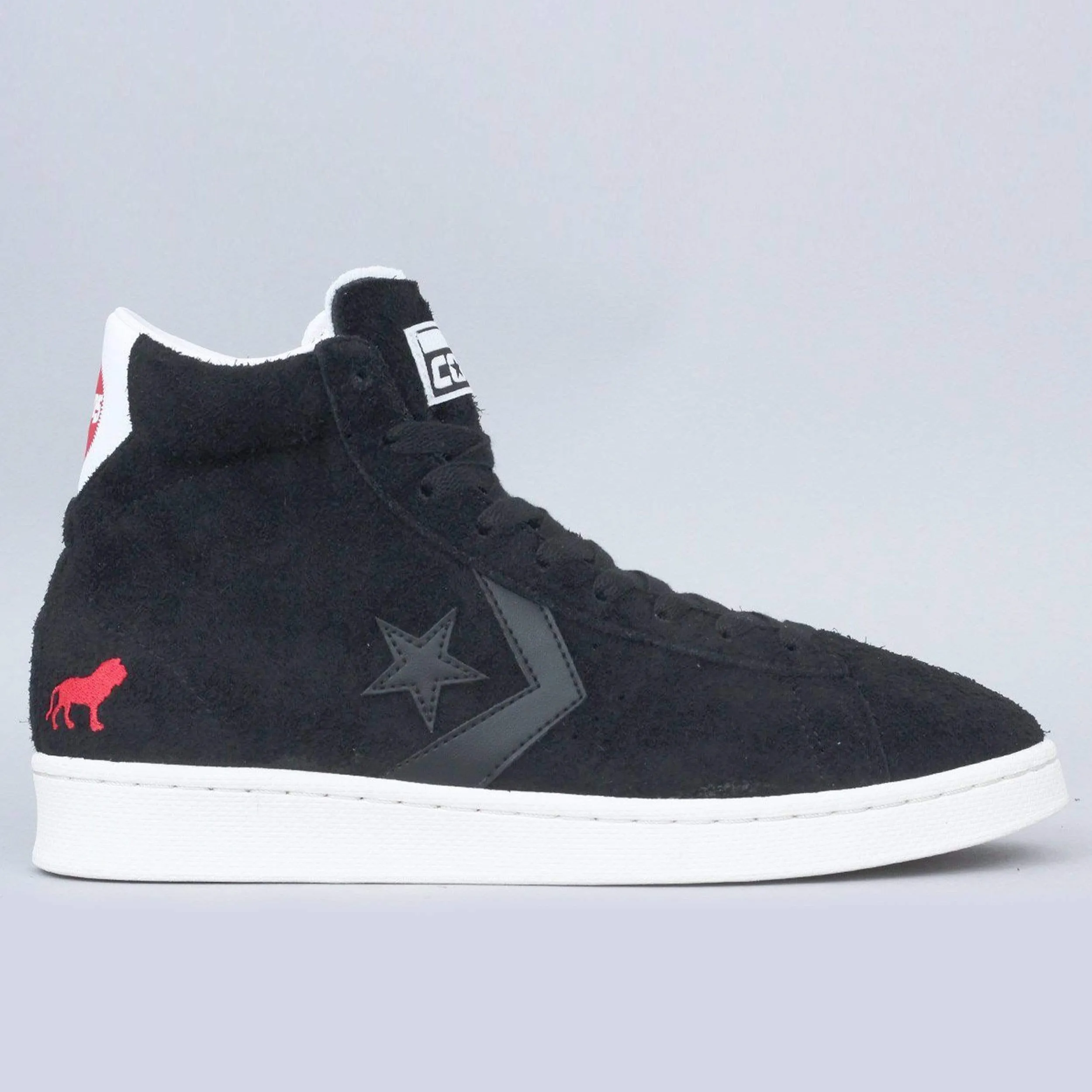 Converse X Hopps Pro Leather Mid Shoes Black / White / Egret