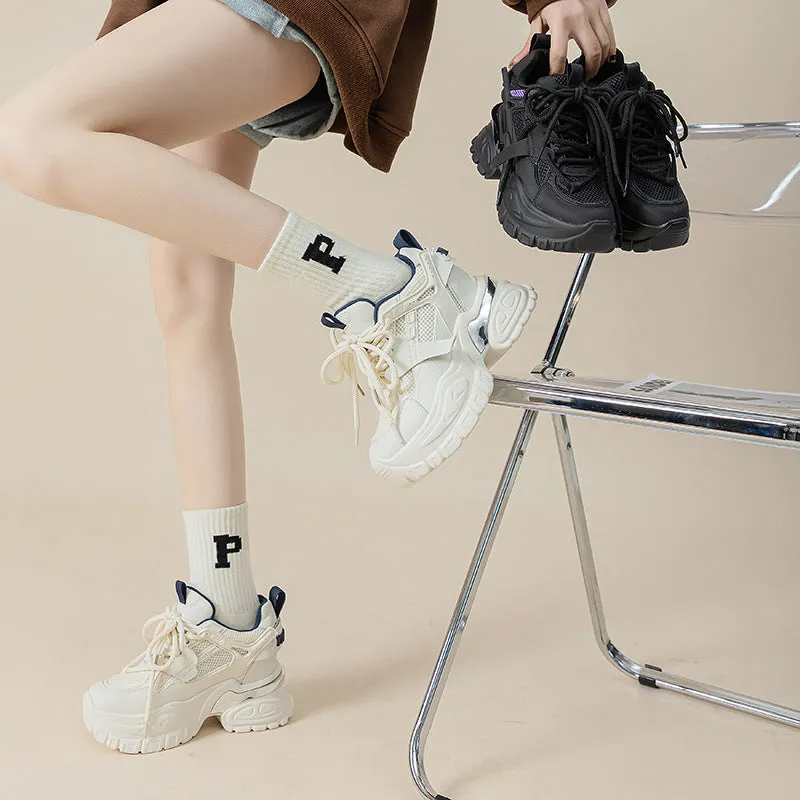 Crest Platform Sneakers