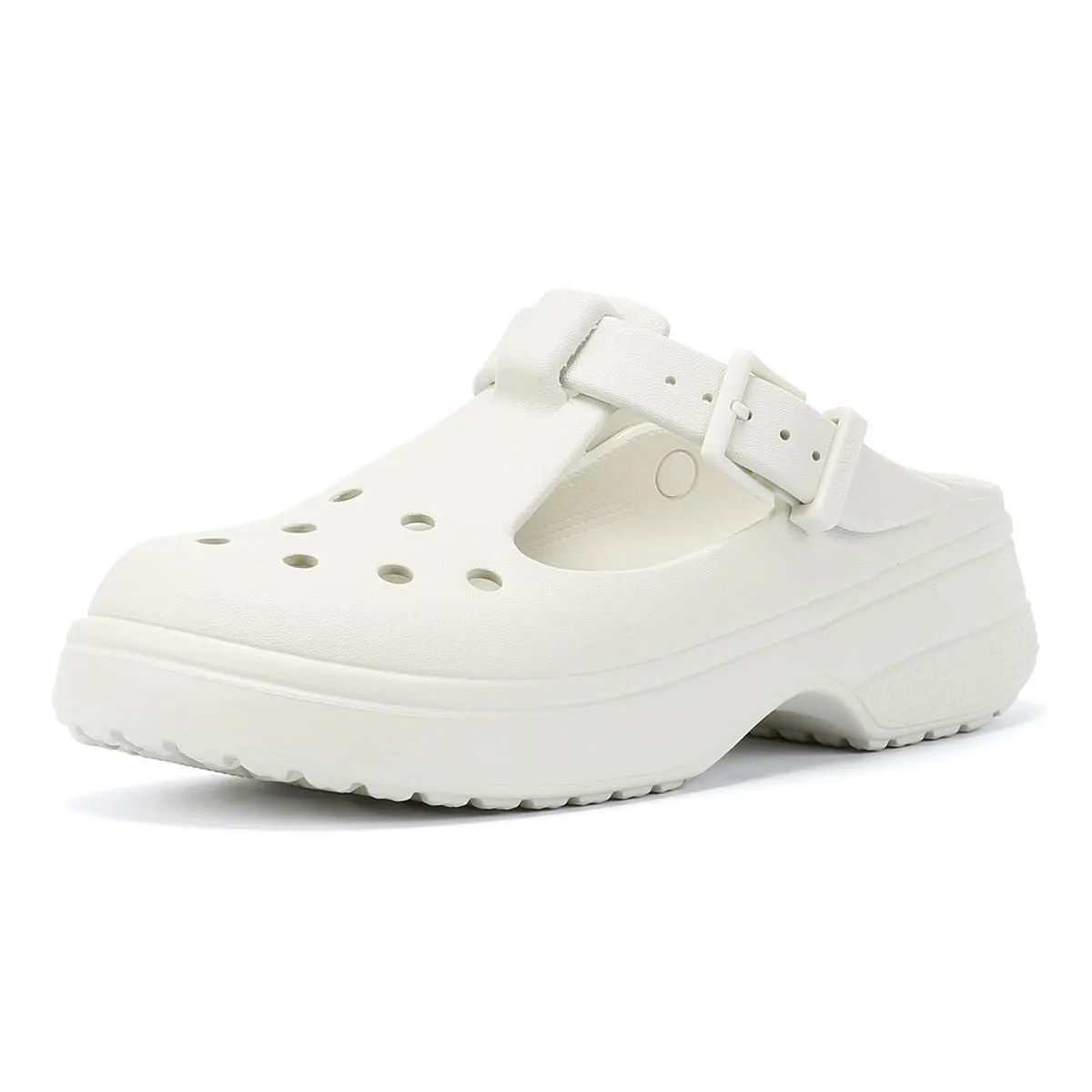 Crocs Classic Mary Jane Women's Cream Clogs