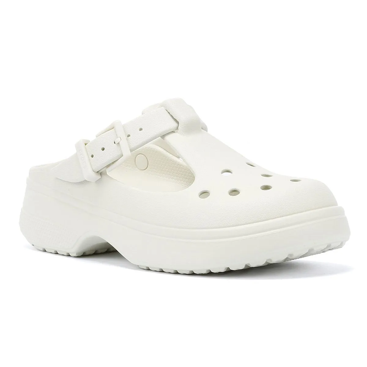 Crocs Classic Mary Jane Women's Cream Clogs