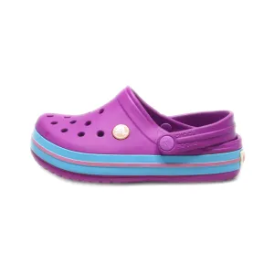 Crocs Crocband Clogs Rubber Purple Colour For Kids