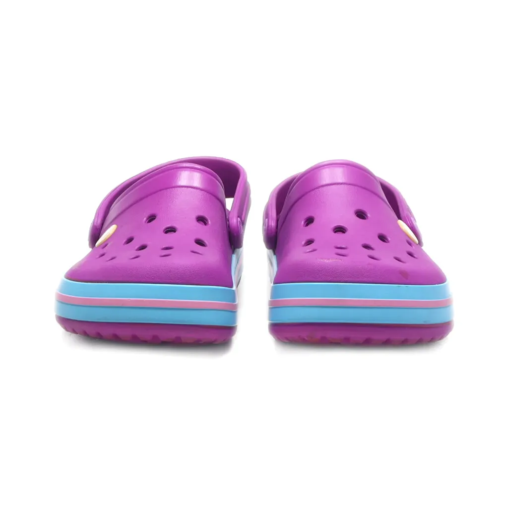 Crocs Crocband Clogs Rubber Purple Colour For Kids