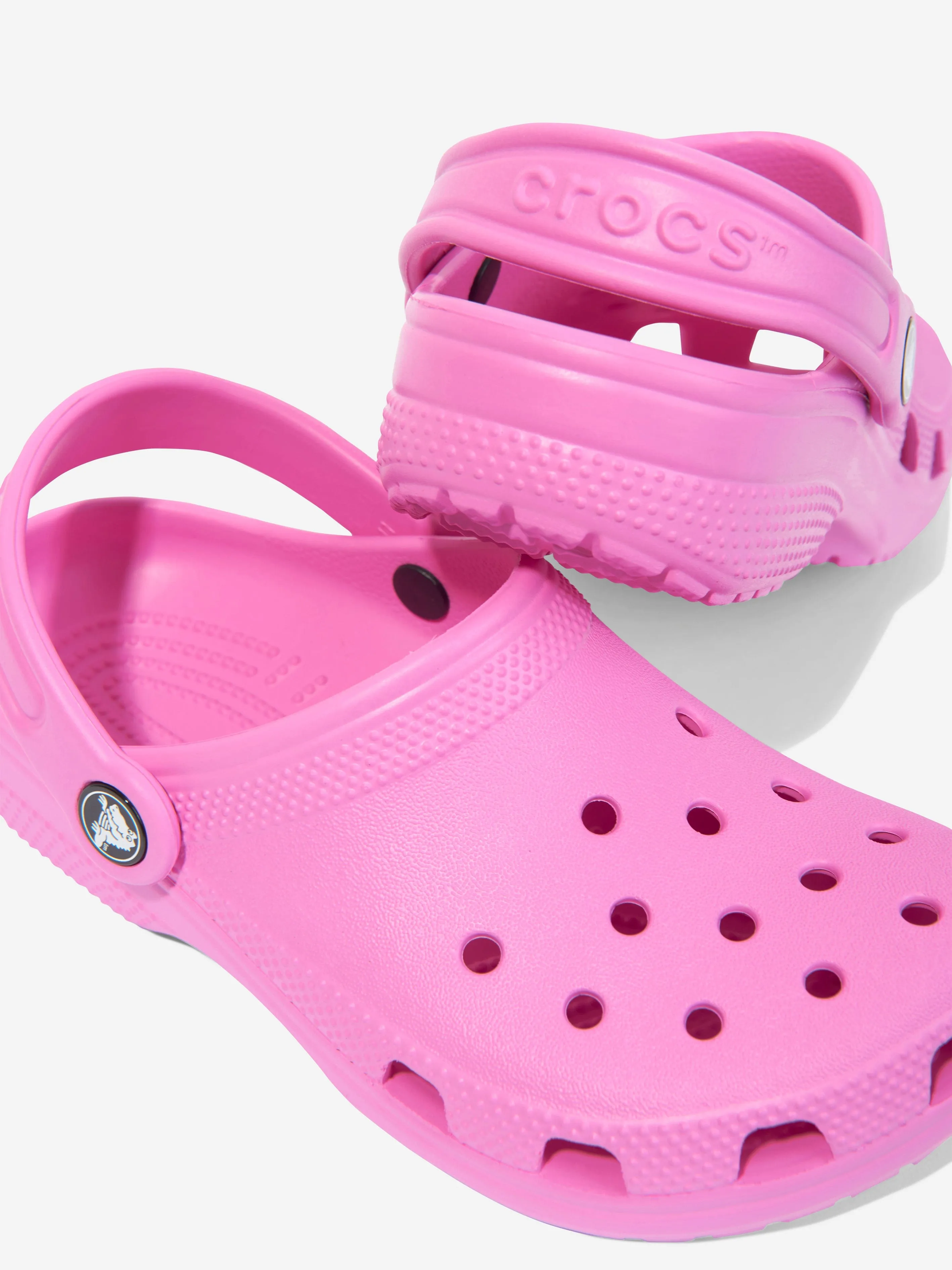 Crocs Girls Classic Clog in Pink