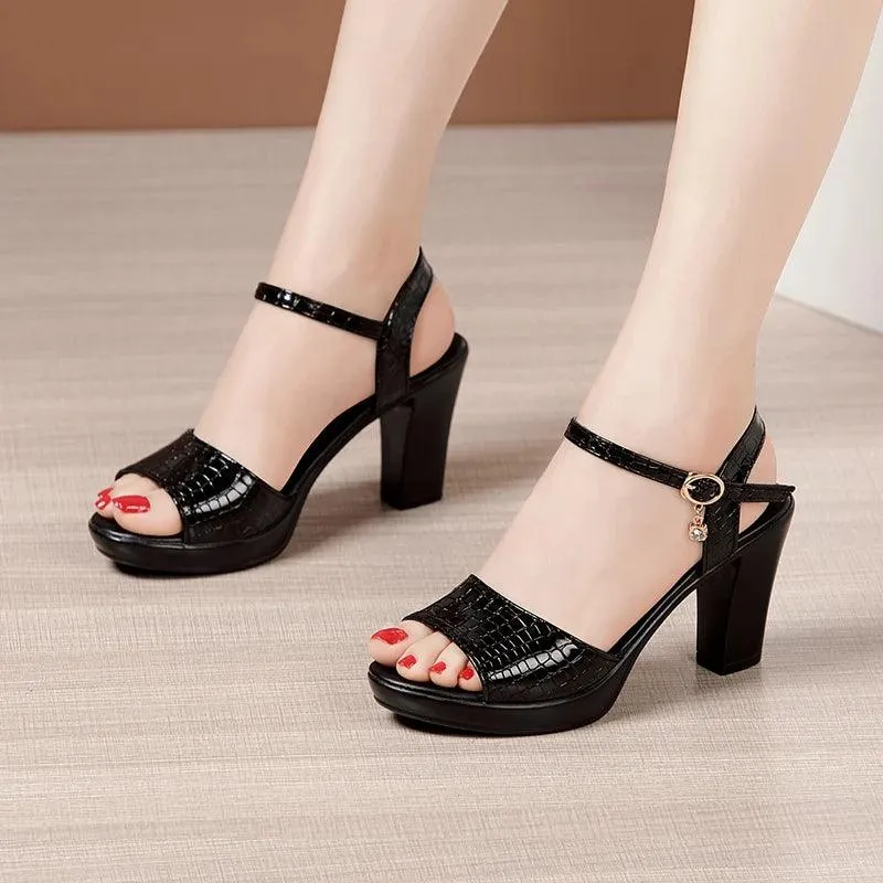 DB122 Women's Casual Shoes - Dress Wedge Heel Sandals