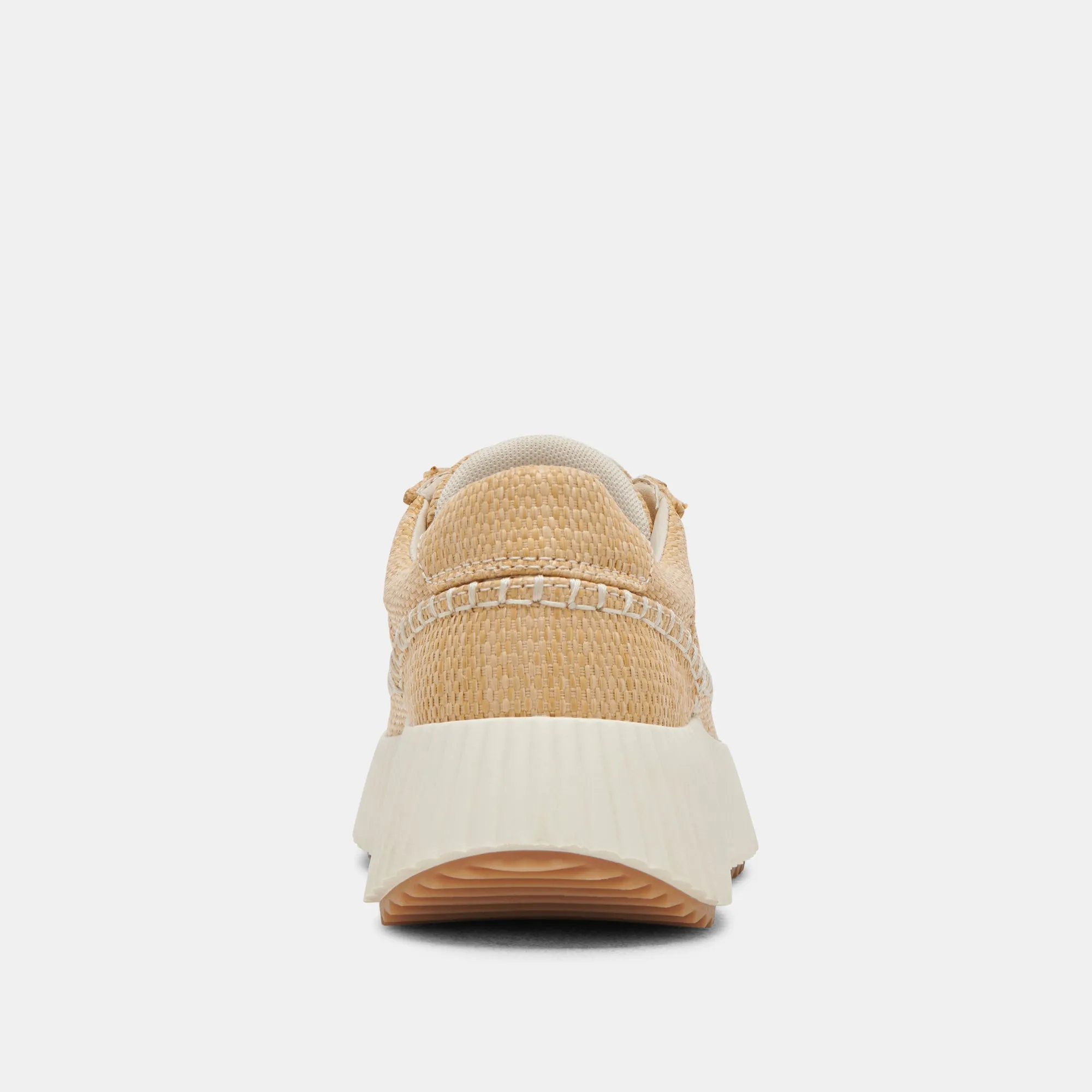 DOLEN SNEAKERS LT NATURAL RAFFIA