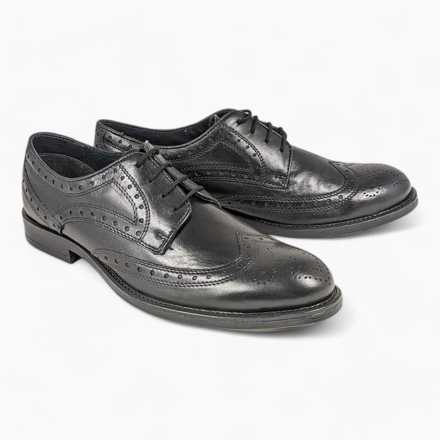 Dubarry Delaware Black Brogue Shoes – Classic Wingtip Design & Comfortable Fit