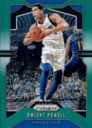 Dwight Powell, 2019-20 Prizm Basketball GREEN Refractor