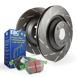 EBC Brakes S2KF1348 S2 Kits Greenstuff 2000 and USR Rotors