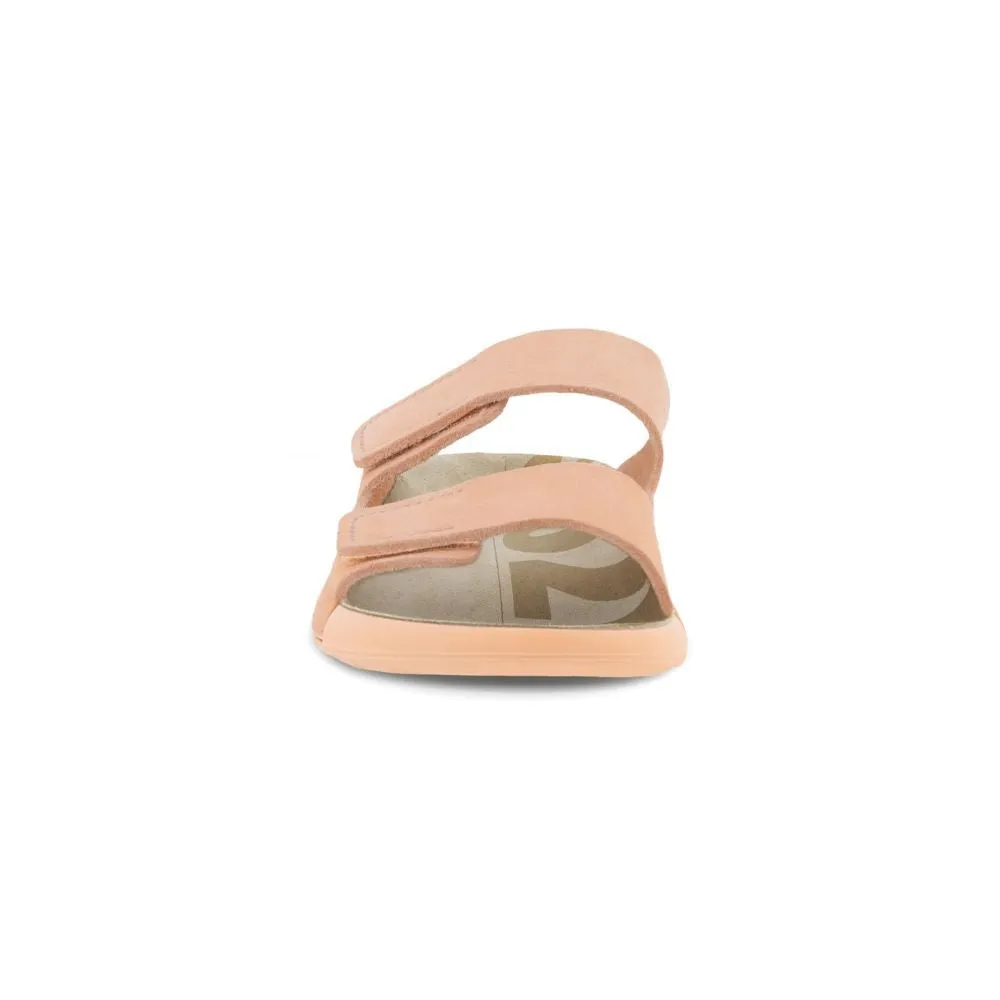 'Ecco' Women's 2nd Cozmo Two Band Slide - Dusty Peach