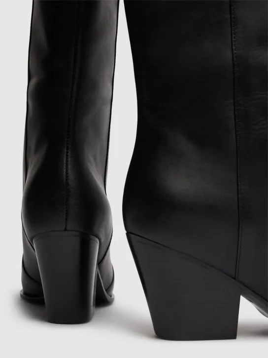 Etro   60mm Leather tall boots 