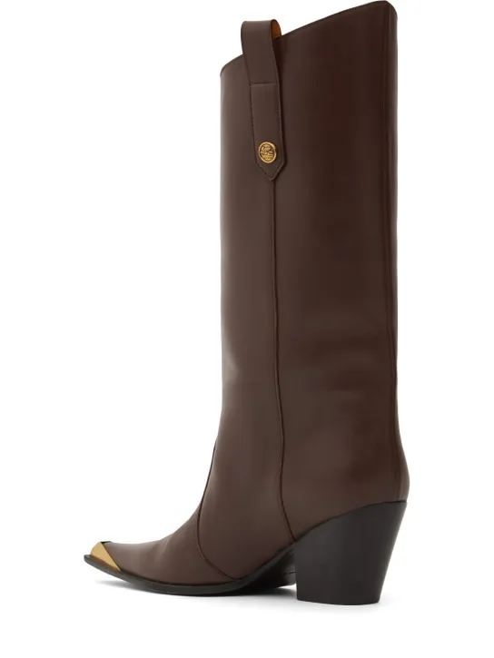 Etro   60mm Leather tall boots 