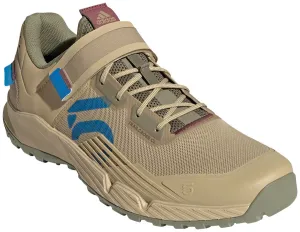 Five Ten Five Ten Trailcross Clip-In Shoe - Men's, Beige Tone/Blue Rush/Orbit Green