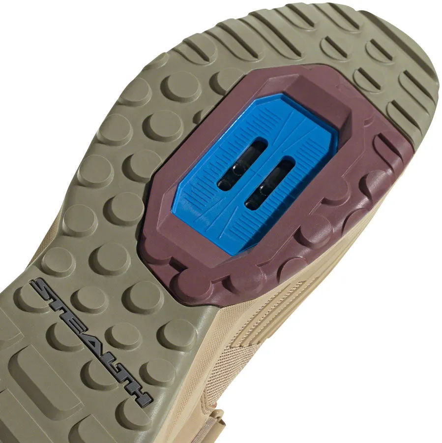 Five Ten Five Ten Trailcross Clip-In Shoe - Men's, Beige Tone/Blue Rush/Orbit Green