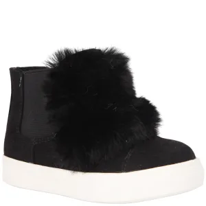 Fur Trim High Top