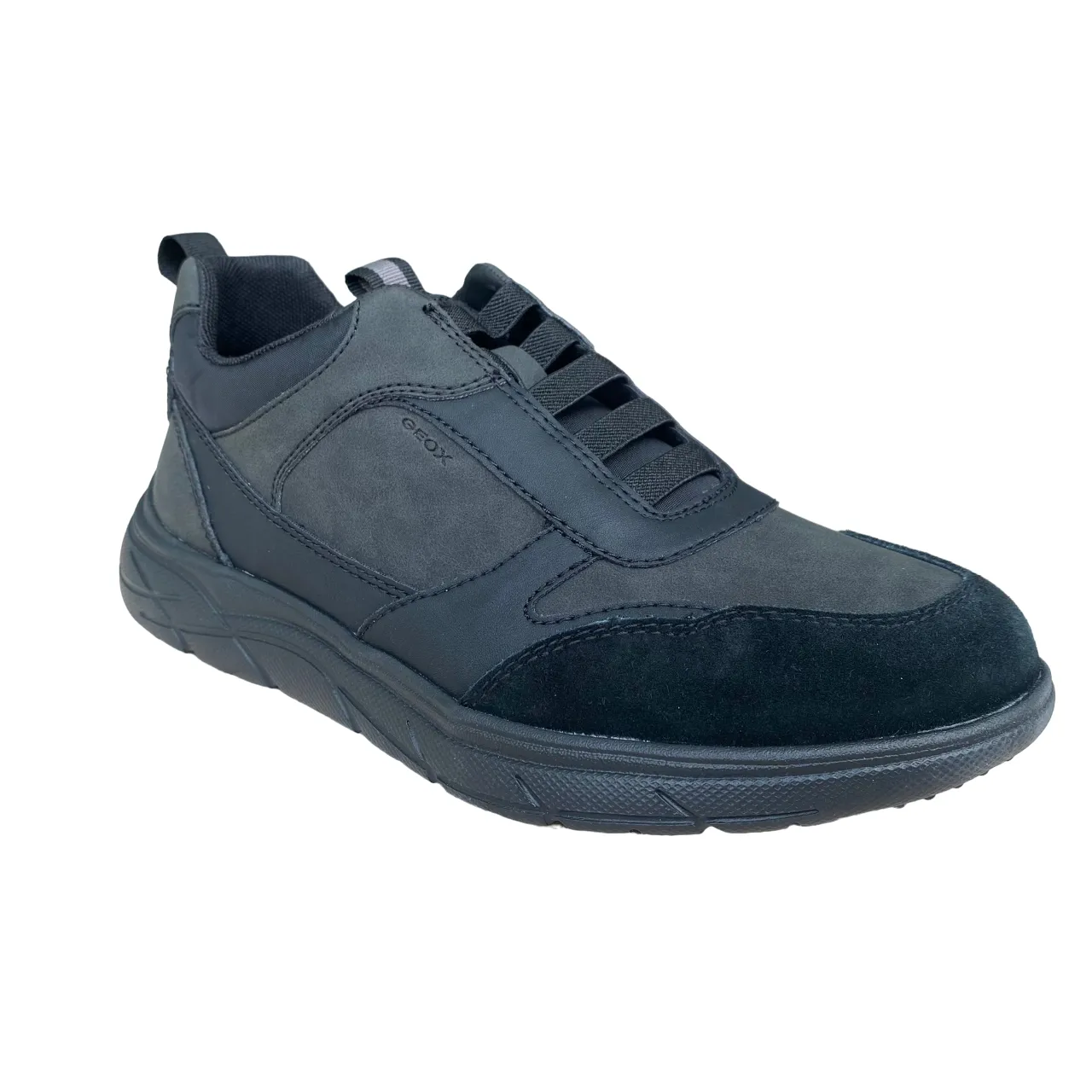 Geox scarpa casual da uomo Portello con elastico U46E1B 0BCEK C9999 nero