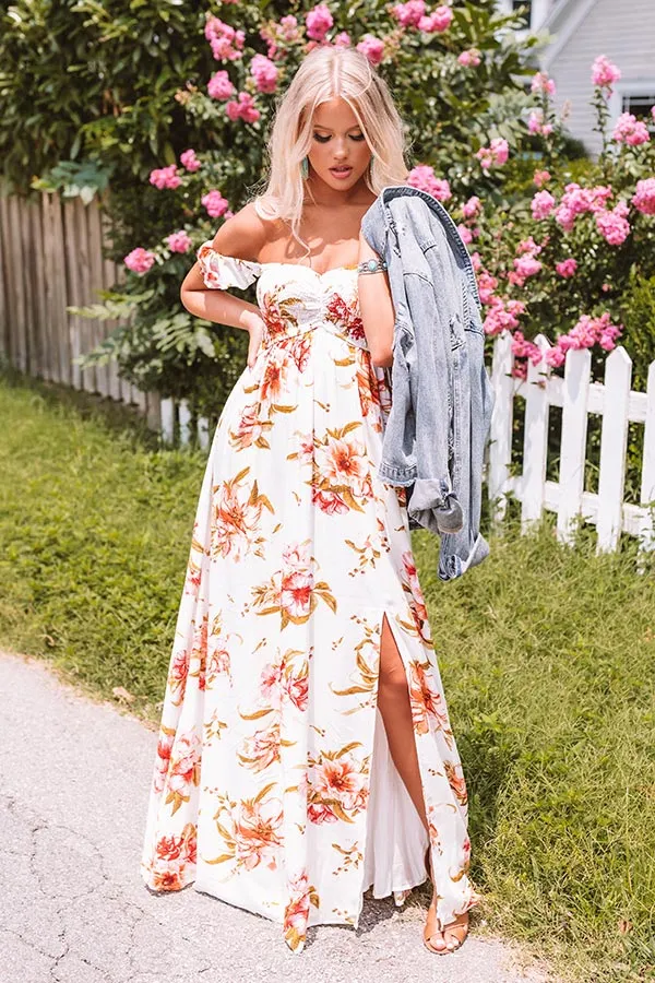 Grand Stage Floral Maxi