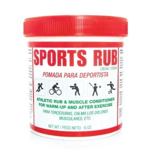 H&F Sports Rub/Pomada Para Deportista 6oz White