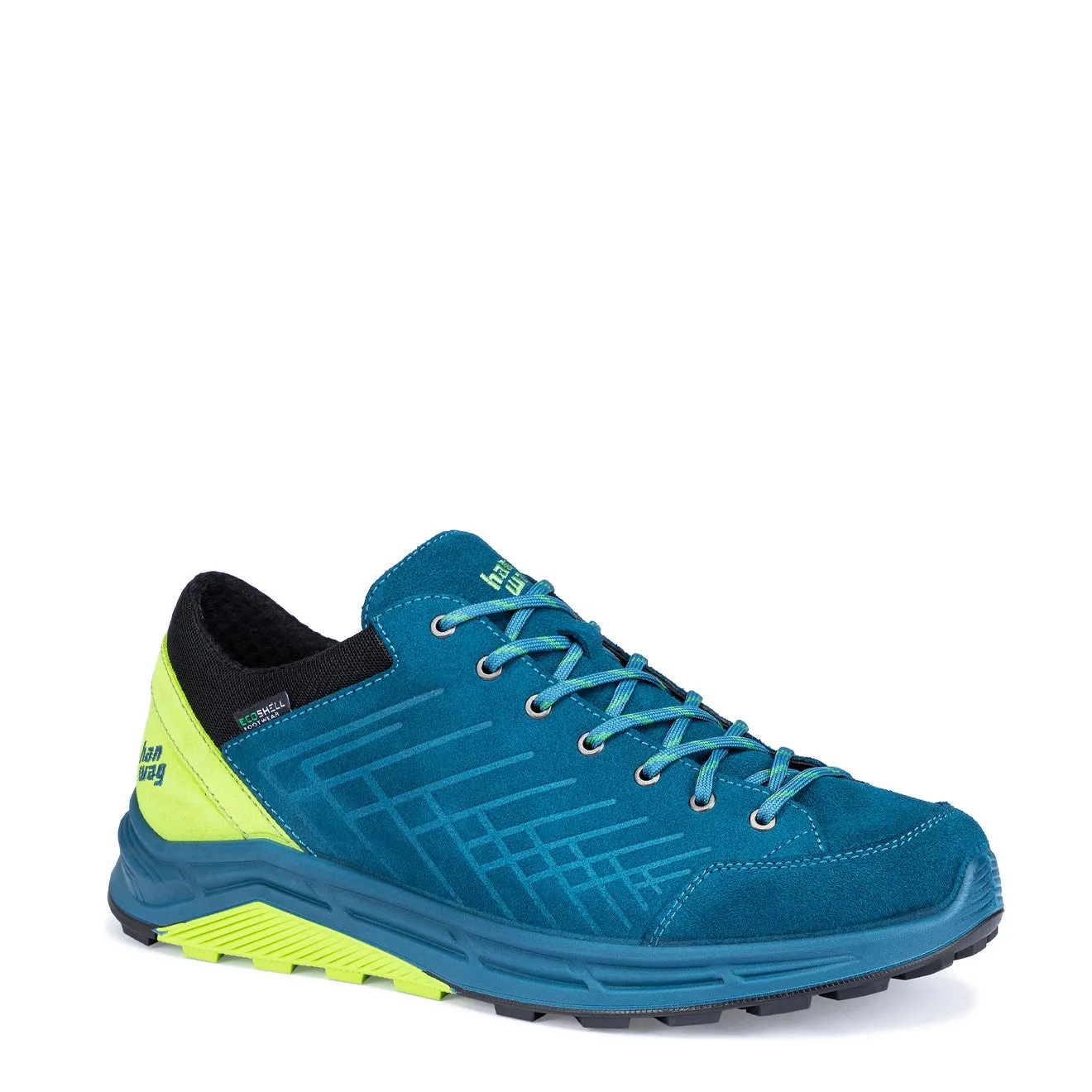 Hanwag Coastrock Low ES Shoe Seablue / Sulphur