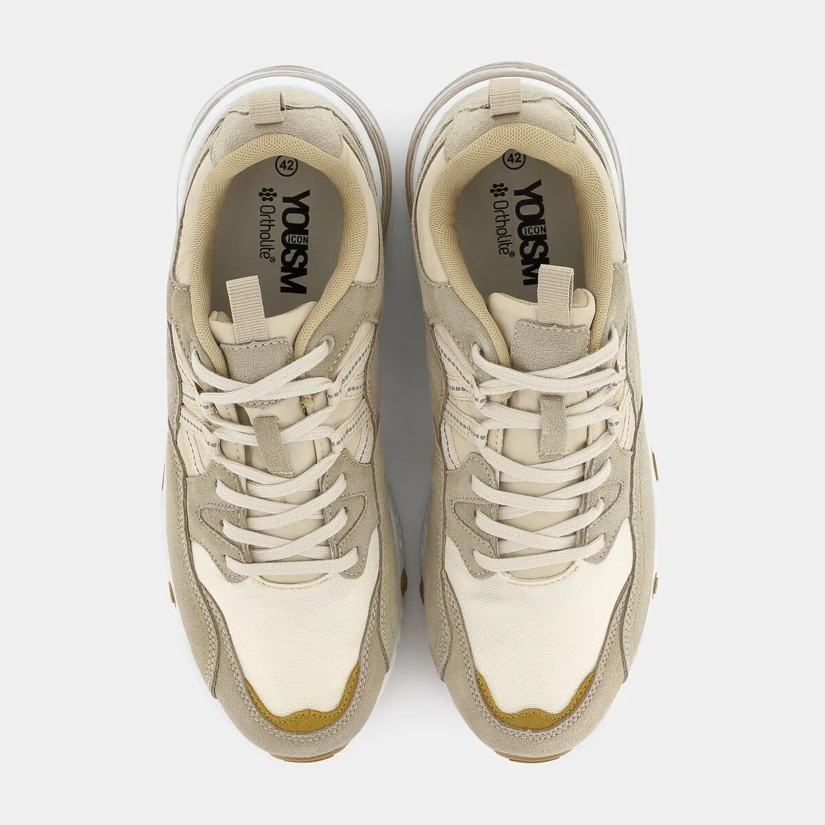 HZ-E24U-02-BEIGE- SNEAKERS