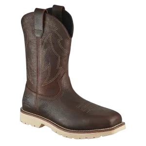 Irish Setter Red Wing Men's Kittson Brown Steel Toe Work Boots 83974